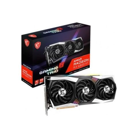 MSI RX 6800 XT Gaming X Trio 16G 256 Bit GDDR6 16 GB Ekran Kartı