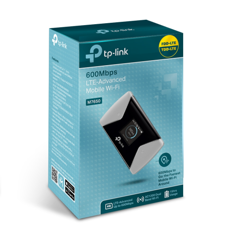 TP-Link M7650 600Mbps 3G/4G LTE Mobil Wi-Fi Router