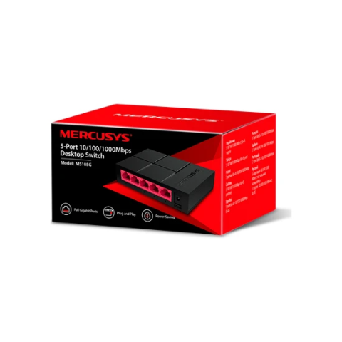 TP-Link Mercusys MS105G 5Port Gigabit Switch