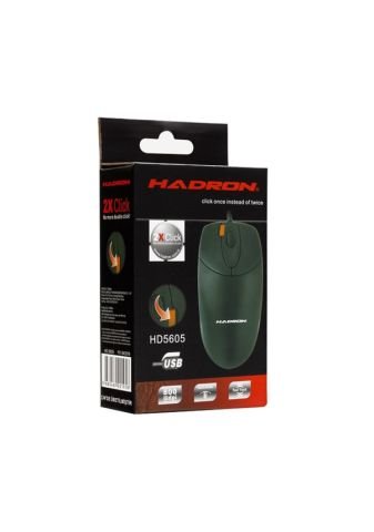 HADRON HDX3258(5605) MOUSE KABLOLU USB ÇİFT CLICK 800 DPI 120CM