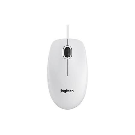 Logitech B100 910-003360 Beyaz Optik Kablolu Mouse