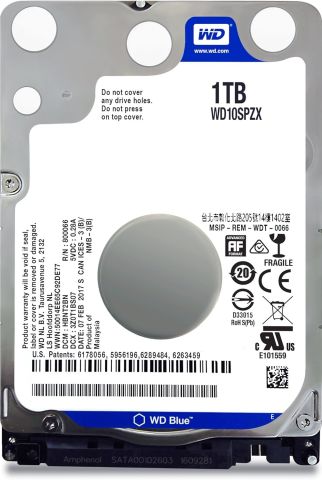 Wd Blue 1Tb 2.5 128Mb
