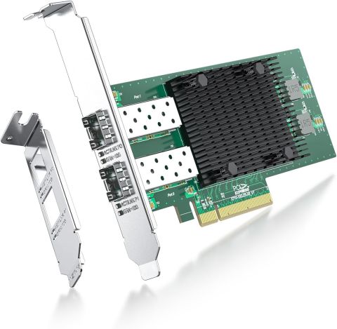 ThinkSystem Intel X710-DA2 PCIe 10Gb 2-Port SFP+ Ethernet Adapter
