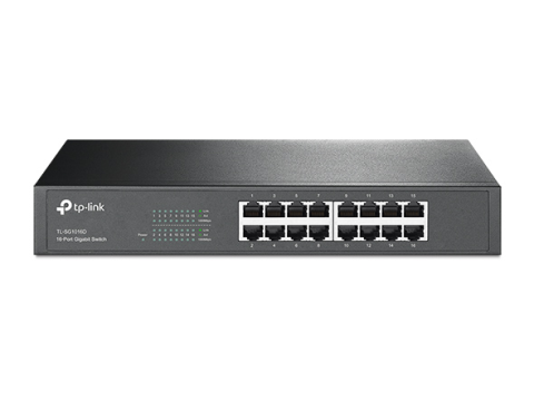 TP-Link TL-SG1016D 16 Port 10/100/1000 Mbps Gigabit Switch
