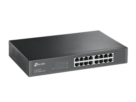 TP-Link TL-SG1016D 16 Port 10/100/1000 Mbps Gigabit Switch