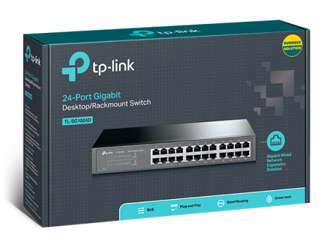 TP-Link TL-SG1024D 24Port Gigabit RackMount Switch