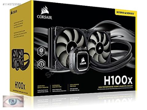 Corsair Hydro H100X CW-9060040-WW 240 mm İşlemci Sıvı Soğutucu