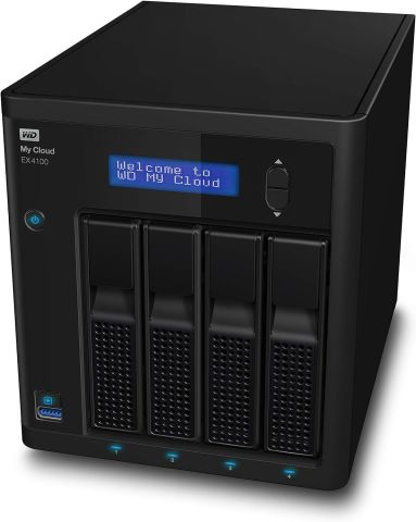 Western Digital My Cloud EX4100 8 TB EMEA WDBWZE0080KBK NAS Depolama Ünitesi