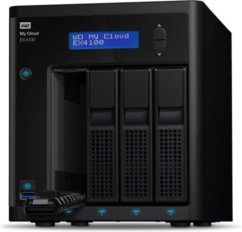 Western Digital My Cloud EX4100 8 TB EMEA WDBWZE0080KBK NAS Depolama Ünitesi