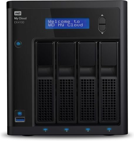 Western Digital My Cloud EX4100 8 TB EMEA WDBWZE0080KBK NAS Depolama Ünitesi