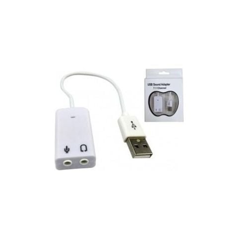 Class Kablolu Usb Ses Kartı Usb Sound Adapter 7.1 Channel