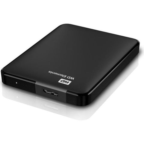 WD ELEMENTS PORTABLE 4TB BLACK 2.5' 128mb