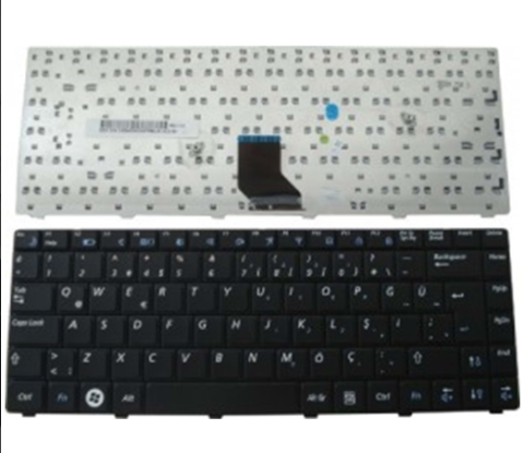 Samsung R518 R520 R522 Np-r518 np-r520 np-r522 r522h V102360AK1 Serisi Notebook siyah  Klavye Tuş Takımı Q-TÜRKÇE