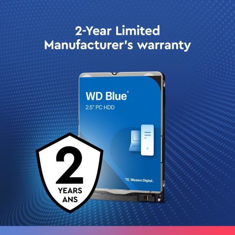Western Digital 2.5'' 2 TB Blue WD20SPZX SATA 3.0 5400 RPM Hard Disk