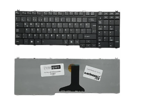 Toshiba Dynabook Satellite P300 Notebook Klavye - Tuş Takımı / Siyah - TR