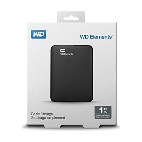 Western Digital Elements WDBUZG0010BBK USB 3.0 2.5'' 1 TB Harici Harddisk