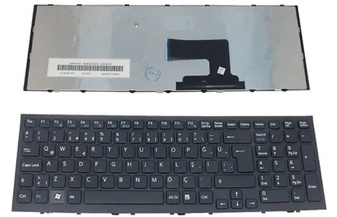 Sony Vaio VPCEH, VPC-EH Uyumlu Laptop Klavye Siyah TR
