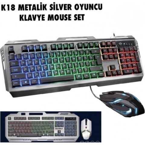 Polygold PG-8018 Klavye Mouse Seti