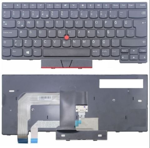 Lenovo Thinkpad T470 20JM 20JN 01AX487, 01AX528, 01AX569 siyah  klavye