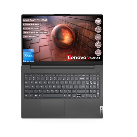 Lenovo V15 G2 ITL 82KB00CBTX i7-1165G7 8 GB 512 GB SSD Iris Xe Graphics 15.6'' Full HD Notebook