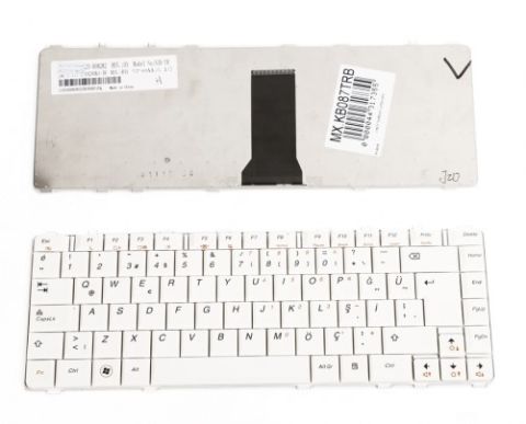Lenovo Ideapad Beyaz Y560 Y550 Y450 Y450A Y450AW  Beyaz klavye