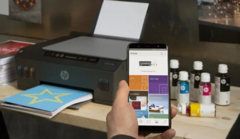 HP Smart Tank 515 1TJ09A Wi-Fi + Tarayıcı + Fotokopi Renkli Çok Fonksiyonlu Tanklı Mürekkep Püskürtmeli Yazıcı