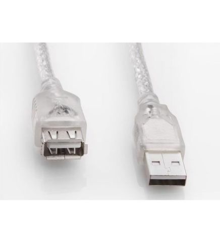 S-Link SL-U2015 USB 2.0 1.5Mt Şeffaf Yazıcı Kablo