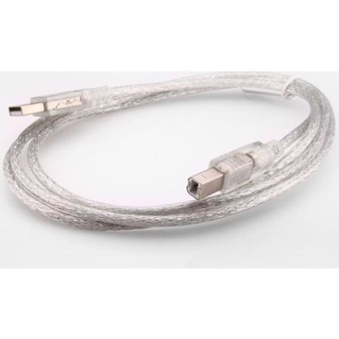 S-link SL-U2003 Usb2.0 3m Şeffaf Yazıcı Kablo