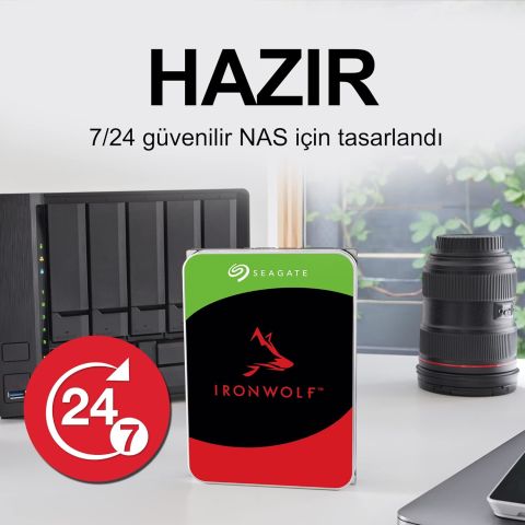 Seagate IronWolf ST2000VN004 SATA 3.0 5900 RPM 3.5'' 2 TB Harddisk