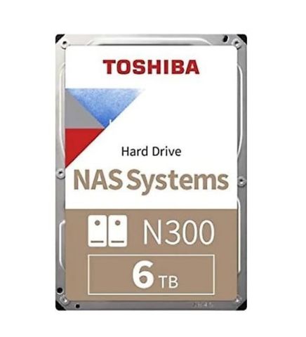 Toshiba 6 TB N300 HDWG460UZSVA 3.5'' 7200RPM SATA 3.0 Sunucu Sabit Disk