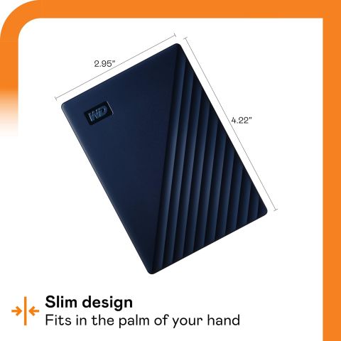 Western Digital My Passport WDBPKJ0040BBK Siyah USB 3.2 2.5'' 4 TB Harici Harddisk