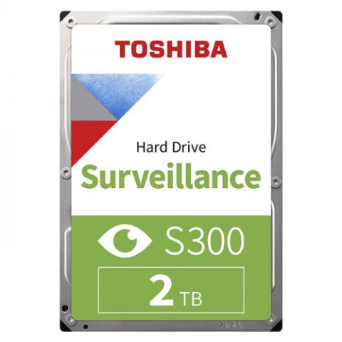 Toshiba Surveillance HDWT720UZSVA SATA 3.0 5400 RPM 2 TB Harddisk