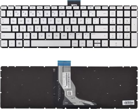 Hp Pavilion 15-CC 15-CB 15-CS 15-CK 15-CH 15-DY 15-DW 15-BS 15-BR gri klavye
