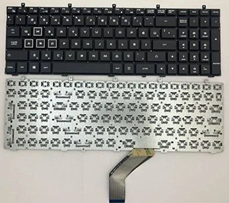 Casper Excalibur QA G700 G800 G7K G8K AENL9A01110, MP-13H3TQ9203 siyah klavye