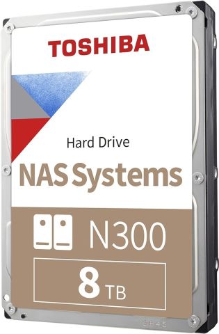Toshiba 8 TB N300 HDWG480UZSVA 3.5'' 7200 Rpm SATA 3.0 Sunucu Sabit Disk