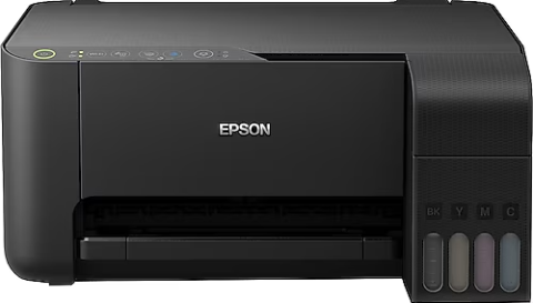 Epson L3150 Tarayıcı + Fotokopi Renkli Çok Fonksiyonlu Tanklı Mürekkep Püskürtmeli Yazıcı