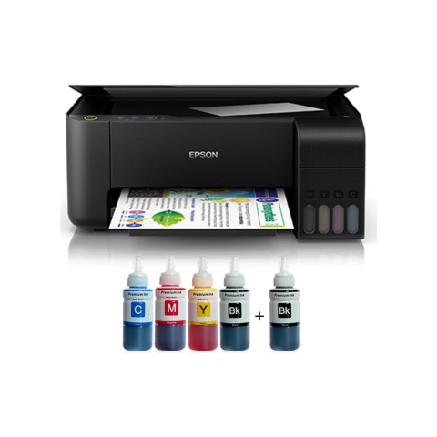 Epson L3150 Tarayıcı + Fotokopi Renkli Çok Fonksiyonlu Tanklı Mürekkep Püskürtmeli Yazıcı