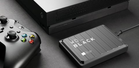 Western Digital Black 4 TB P10 Game Drive WDBA3A0040BBK 2.5'' USB 3.2 Taşınabilir Disk