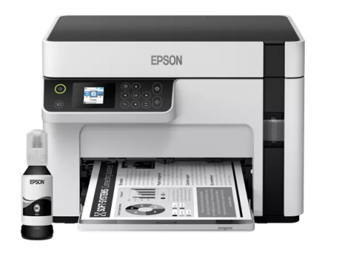 Epson EcoTank M2120 Wi-Fi + Tarayıcı + Fotokopi Mono Çok Fonksiyonlu Tanklı Mürekkep Püskürtmeli Yazıcı