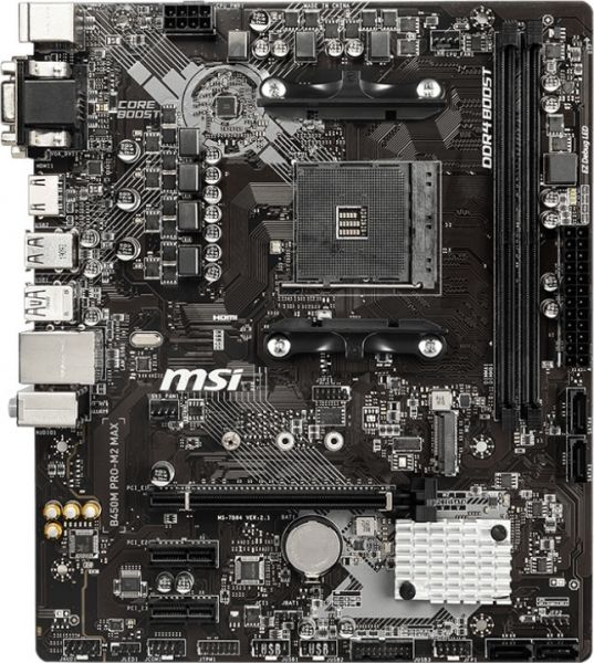 MSI B450M PRO-M2 Max AMD AM4 DDR4 Anakart