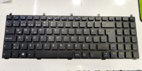 Exper e5128 B5121 W258 W258Hp W258Hu W258Bw W258HUX  KLAVYE siyah