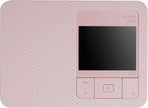 Canon SELPHY CP1500 Compact Photo Printer (Pink)