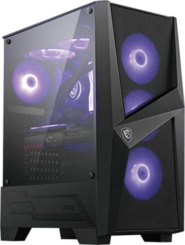 MSI Mag Forge 101M Atx Gaming Kasa PSU YOK