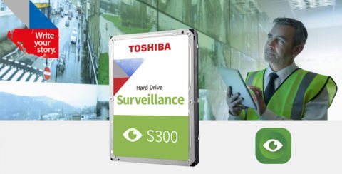 Toshiba S300 Surveillance HDWT860UZSVA SATA 3.0 5400 RPM 3.5'' 6 TB Harddisk