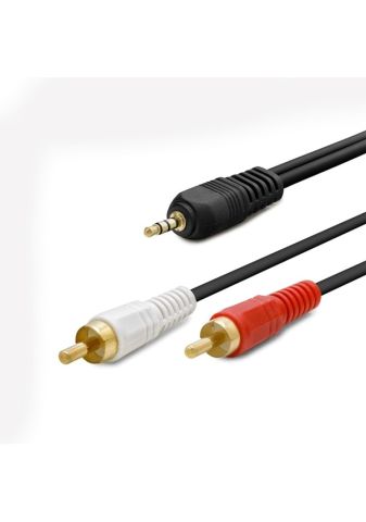 Hadron Hdx1024 Aux To 2 Rca Kablo 1.5Mt Sarı Uç