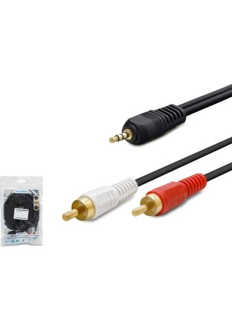 Hadron Hdx1024 Aux To 2 Rca Kablo 1.5Mt Sarı Uç