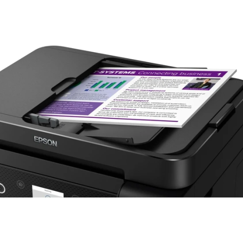 Epson Ecotank L6270 Wi-Fi + Tarayıcı + Fotokopi Renkli Çok Fonksiyonlu Tanklı Mürekkep Püskürtmeli Yazıcı
