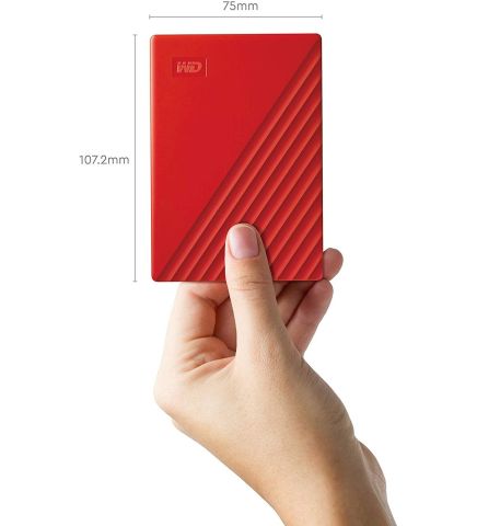 WD WDBPKJ0040BRD-WESN My Passport 4 TB 2.5'' USB 3.0 Taşınabilir Disk