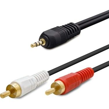 Hadron Hdx1032 Aux To 2 Rca Kablo 5 Mt Sarı Uç