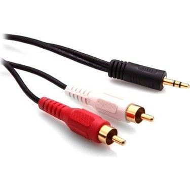 Hadron Hdx1032 Aux To 2 Rca Kablo 5 Mt Sarı Uç